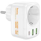 hoco AC26 PD20W Type-C, 2 x USB Ports Socket Charger, Plug:EU Plug / German(White) - 2