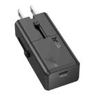 hoco AC25 Mini Single Port PD30W Universal Travel Charger(Black) - 3