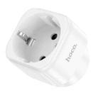 hoco AC20 US Plug To EU Plug Power Adapter Travel Charger(White) - 3