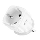 hoco AC20B UK Plug To EU Plug Power Adapter Travel Charger(White) - 3