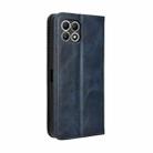 For T-Mobile Revvl 7 5G Magnetic Buckle Retro Texture Leather Phone Case(Blue) - 3