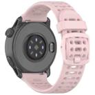 For COROS PACE 3 Color Buckle Liquid Silicone Strap(Sand Pink) - 2