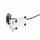 For Google Pixel Watch 3 41 / 45mm Rotatable Smart Watch Fast Charger Metal Dock Charger Holder(Silver) - 3