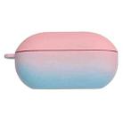 For Beats Solo Buds PC Gradient Frosted Earphone Protective Case(Gradient Pink) - 1