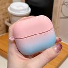 For Samsung Galaxy Buds3 / 3 Pro PC Gradient Frosted Earphone Protective Case(Gradient Pink) - 2