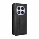For Redmi Note 14 Pro+ 5G Magnetic Buckle Retro Texture Leather Phone Case(Black) - 3