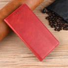 For Redmi Note 14 Pro+ 5G Magnetic Buckle Retro Texture Leather Phone Case(Red) - 2