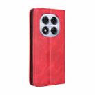 For Redmi Note 14 Pro+ 5G Magnetic Buckle Retro Texture Leather Phone Case(Red) - 3