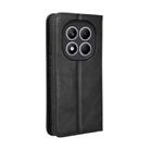 For Redmi Note 14 Pro 4G Magnetic Buckle Retro Texture Leather Phone Case(Black) - 3