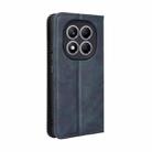 For Redmi Note 14 Pro 4G Magnetic Buckle Retro Texture Leather Phone Case(Blue) - 3