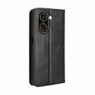 For Redmi A5 4G 173.3mm Magnetic Buckle Retro Texture Leather Phone Case(Black) - 3
