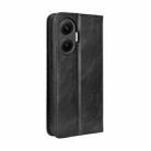 For Redmi Turbo 4 Pro 5G Magnetic Buckle Retro Texture Leather Phone Case(Black) - 3