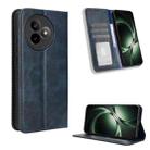 For Redmi K80 Ultra Magnetic Buckle Retro Texture Leather Phone Case(Blue) - 1