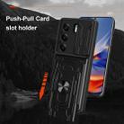 For Tecno Camon 40 Sliding Camshield TPU+PC Phone Case with Card Slot(Grey) - 2