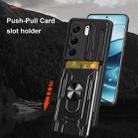 For Tecno Camon 40 Pro 5G Sliding Camshield TPU+PC Phone Case with Card Slot(Blue) - 2