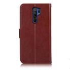 For Xiaomi Redmi 9 Wind Chime Owl Embossing Pattern Horizontal Flip Leather Case, with Holder & Card Slots & Wallet(Brown) - 3