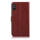 For Xiaomi Redmi 9A Wind Chime Owl Embossing Pattern Horizontal Flip Leather Case, with Holder & Card Slots & Wallet(Brown) - 3