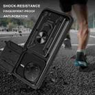 For Xiaomi Poco F7 Pro Sliding Camshield TPU+PC Phone Case with Card Slot(Black) - 4
