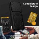 For Xiaomi Poco F7 Pro Sliding Camshield TPU+PC Phone Case with Card Slot(Rose Gold) - 3