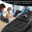For Xiaomi Poco F7 Ultra Sliding Camshield TPU+PC Phone Case with Card Slot(Dark Green) - 3
