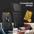 For Xiaomi Poco M7 Pro 5G Sliding Camshield TPU+PC Phone Case with Card Slot(Rose Gold) - 3