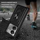 For Xiaomi Poco M7 Pro 5G Sliding Camshield TPU+PC Phone Case with Card Slot(Dark Green) - 4
