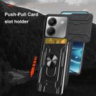For Xiaomi Poco M7 Pro 5G Sliding Camshield TPU+PC Phone Case with Card Slot(Grey) - 2