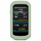 For Garmin Edge 1050 Half Pack Stopwatch Silicone Protective Case(Green) - 1