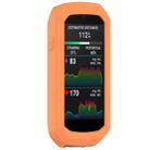 For Garmin Edge 1050 Half Pack Stopwatch Silicone Protective Case(Orange) - 2