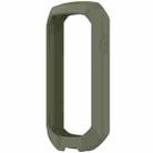 For Garmin Edge 1050 Half Pack Stopwatch Silicone Protective Case(Dark Green) - 3