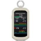 For Garmin Edge 1050 Full Coverage Stopwatch Silicone Protective Case(Beige) - 1