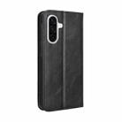 For Samsung Galaxy A36 5G Magnetic Buckle Retro Texture Leather Phone Case(Black) - 3