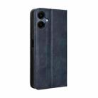 For Samsung Galaxy A06 5G Magnetic Buckle Retro Texture Leather Phone Case(Blue) - 3