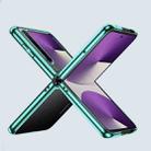 For Huawei Pura X 6D Electroplating PC Shockproof Phone Case(Purple) - 3