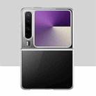 For Huawei Pura X 6D Electroplating PC Shockproof Phone Case(Silver) - 2