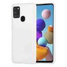 For Samsung Galaxy A21s GOOSPERY JELLY Full Coverage Soft Case(White) - 1