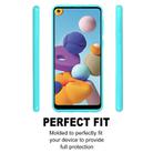 For Samsung Galaxy A21s GOOSPERY JELLY Full Coverage Soft Case(Mint Green) - 3