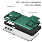For Samsung Galaxy A16  4G / 5G Stereoscopic Holder Sliding Camshield Phone Case(Green) - 3