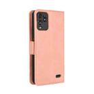 For BLU View 5 Pro Skin Feel Calf Texture Card Slots Leather Phone Case(Pink) - 3