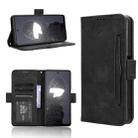 For HMD Fusion 5G Skin Feel Calf Texture Card Slots Leather Phone Case(Black) - 1