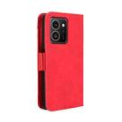 For HMD Skyline Skin Feel Calf Texture Card Slots Leather Phone Case(Red) - 3