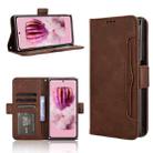 For HMD Skyline Skin Feel Calf Texture Card Slots Leather Phone Case(Brown) - 1