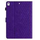 For Samsung Galaxy Tab A7 Lite T220 Honeycomb Embossed Leather Tablet Case(Purple) - 3