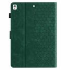 For Samsung Galaxy Tab A7 Lite T220 Honeycomb Embossed Leather Tablet Case(Green) - 3