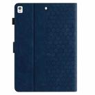 For Samsung Galaxy Tab A 10.1 2019 T510 Honeycomb Embossed Leather Tablet Case(Blue) - 3