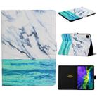 For iPad Pro 11 2024 Colored Drawing Pattern Flip Leather Smart Tablet Case(Ocean) - 1