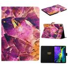 For iPad Pro 11 2024 Colored Drawing Pattern Flip Leather Smart Tablet Case(Amethyst) - 1