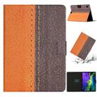 For iPad Pro 11 2024 Stitching Solid Color Flip Leather Smart Tablet Case(Orange) - 1