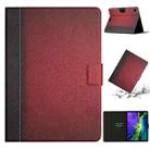 For iPad Pro 11 2024 Stitching Solid Color Flip Leather Smart Tablet Case(Red) - 1