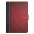 For iPad Pro 11 2024 Stitching Solid Color Flip Leather Smart Tablet Case(Red) - 3